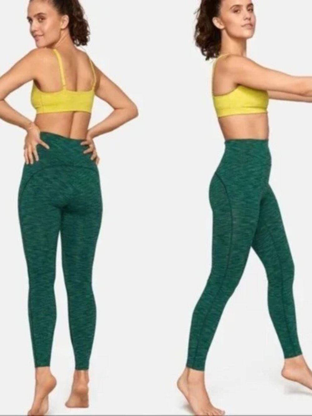 Outdoor Voices Green Freeform Leggings